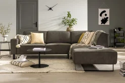 Woonsquare Amante hoekbank antraciet Sale
