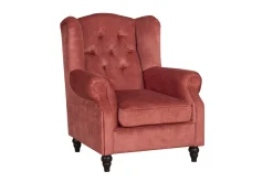 Woonsquare Cambridge fauteuil oud roze Clearance