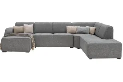 Woonsquare Firenze hoekbank groot grijs Best