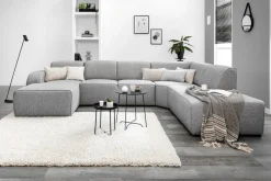 Woonsquare Firenze hoekbank groot grijs Best