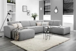 Woonsquare Firenze hoekbank groot grijs Best