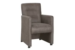 Woonsquare Heracles eetkamerfauteuil bruin