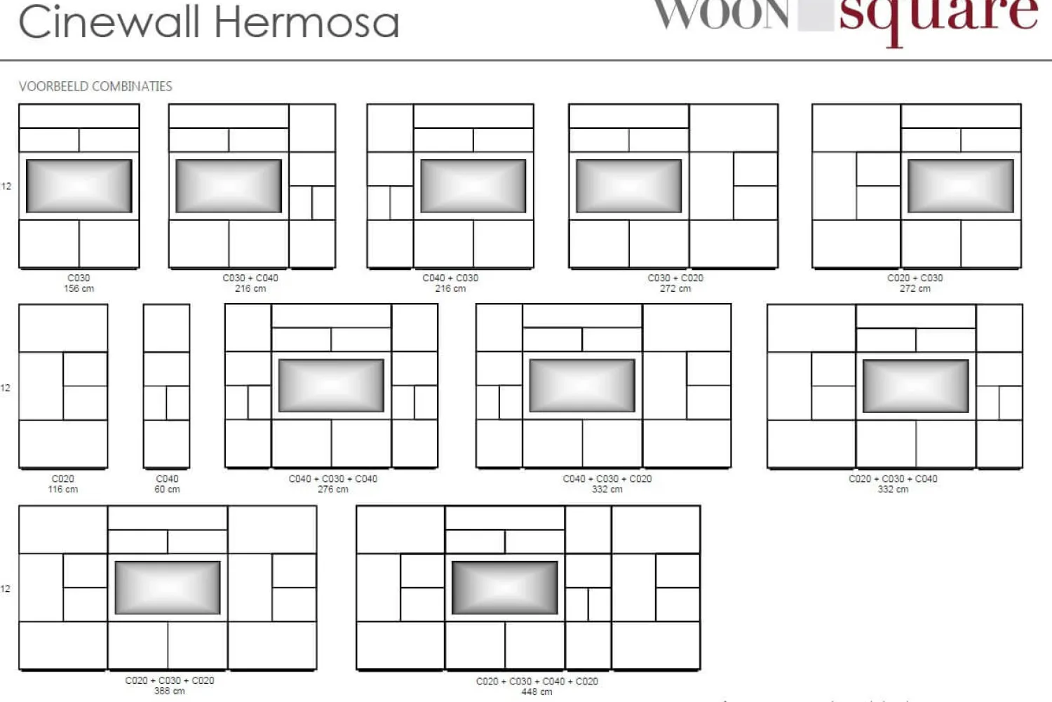 Woonsquare Hermosa Cinewall Discount