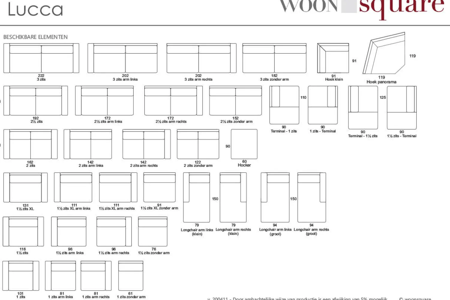 Woonsquare Lucca 2½+2 Discount