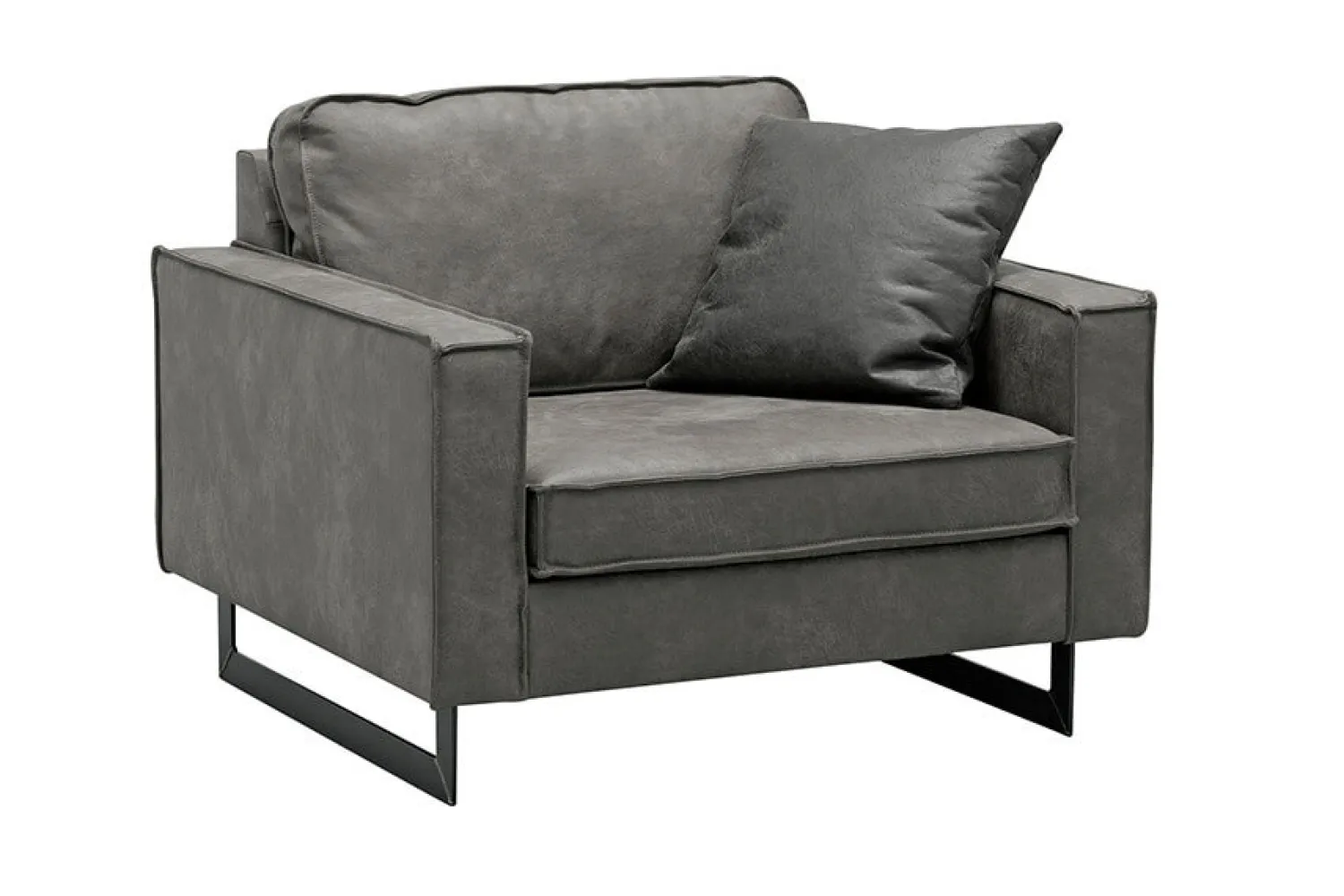 Woonsquare Mexico fauteuil antraciet New