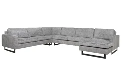 Woonsquare Mexico hoekbank XL grijs Hot