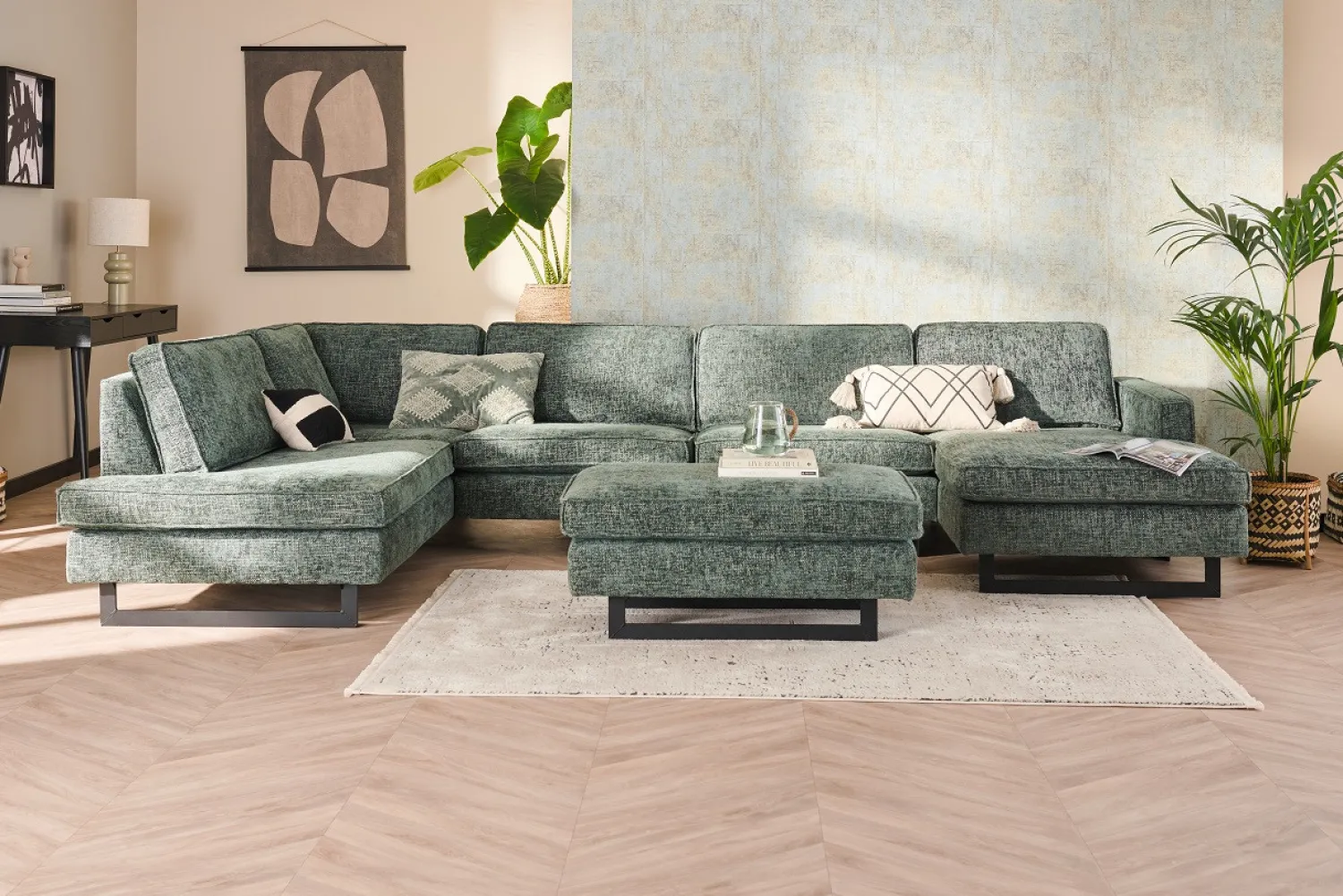 Woonsquare Mexico U-bank groen Clearance