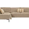 Woonsquare Mondial hoekbank taupe Discount