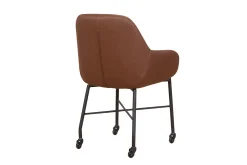 Woonsquare Nevada eetkamerstoel cognac Hot