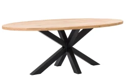 Woonsquare Oakwood eettafel ovaal New