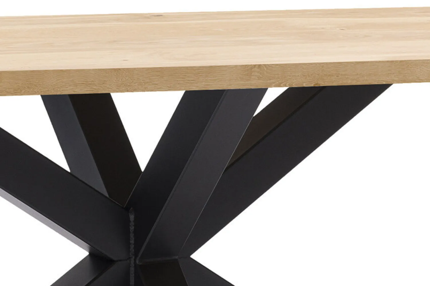 Woonsquare Oakwood eettafel recht Outlet