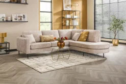 Woonsquare Olaf hoekbank beige Hot