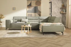 Woonsquare Porto hoekbank groen New
