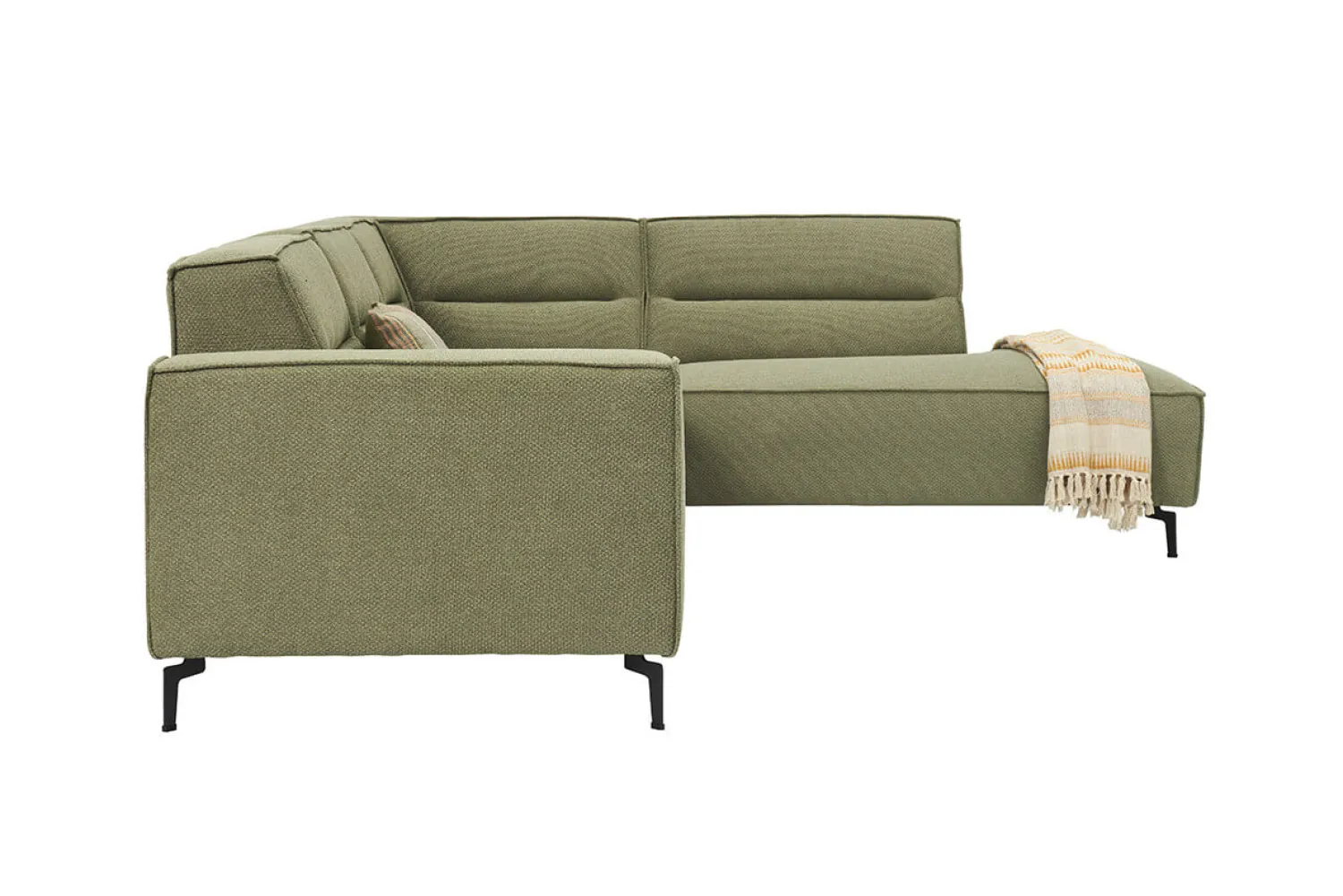 Woonsquare Porto hoekbank groen New