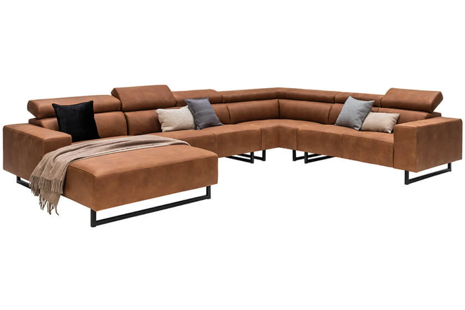 Woonsquare Richmond hoekbank cognac Best