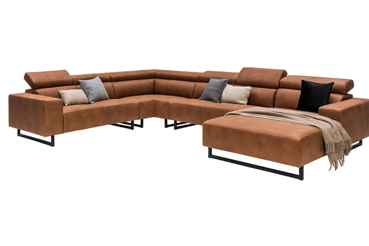 Woonsquare Richmond hoekbank cognac Best
