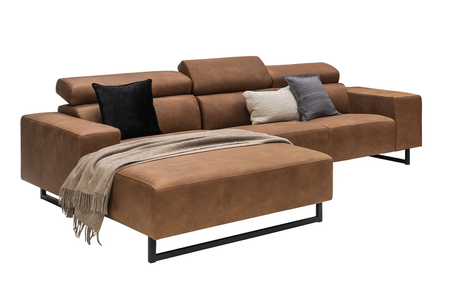 Woonsquare Richmond loungebank cognac Online