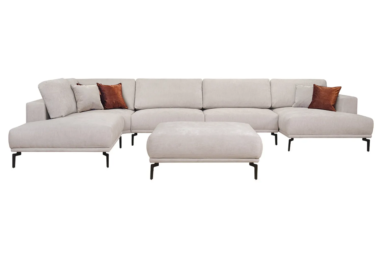 Woonsquare Riviera hoekbank naturel Outlet