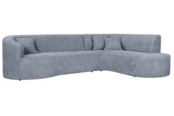 Woonsquare Salvador hoekbank blauw Discount
