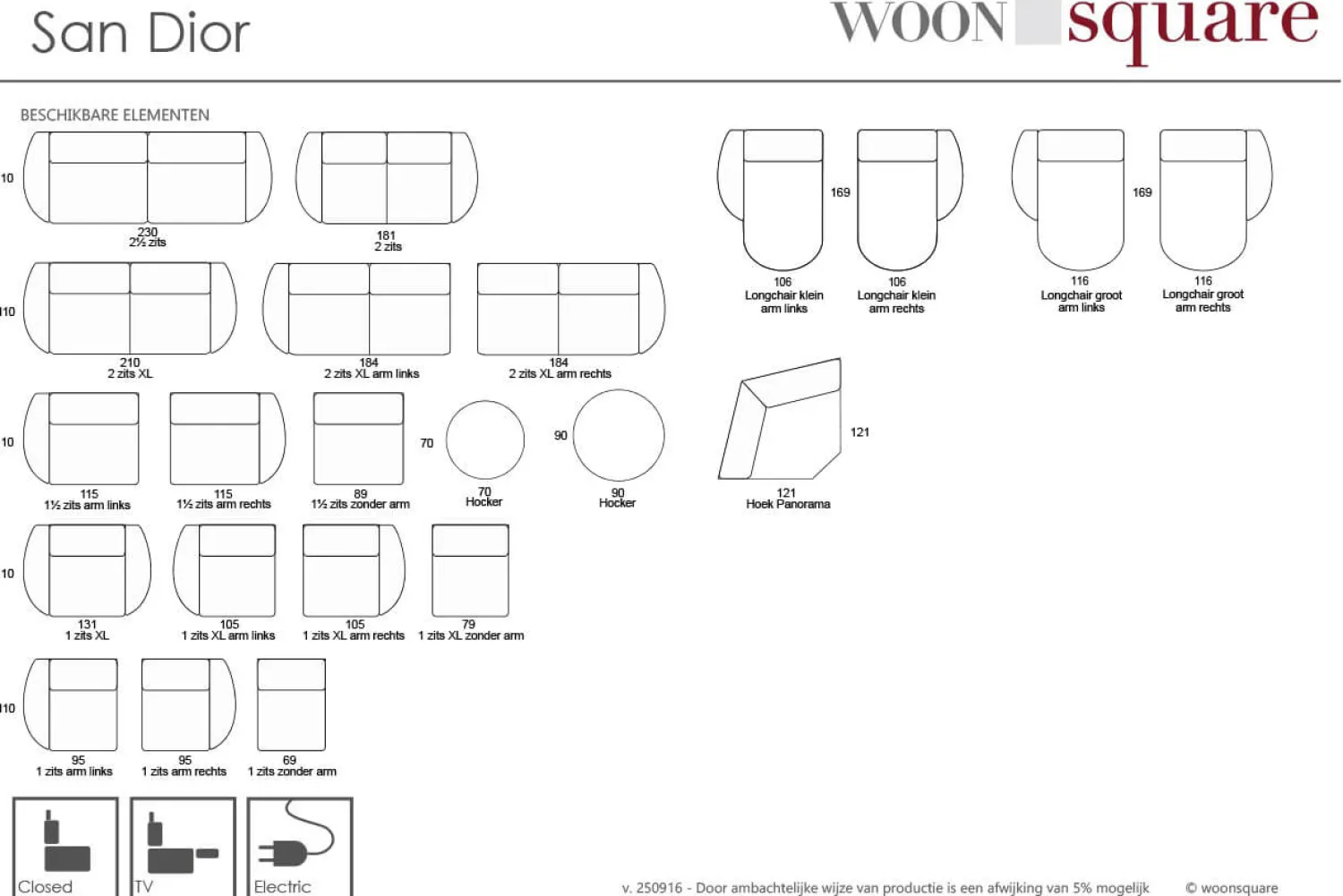 Woonsquare San Dior loungebank Online