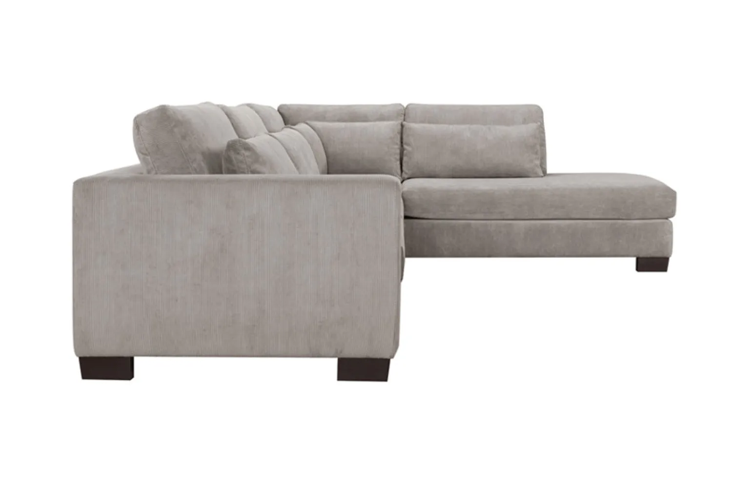 Woonsquare Santorini hoekbank grey Hot
