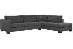 Woonsquare Santorini hoekbank zwart Best
