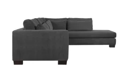 Woonsquare Santorini hoekbank zwart Best