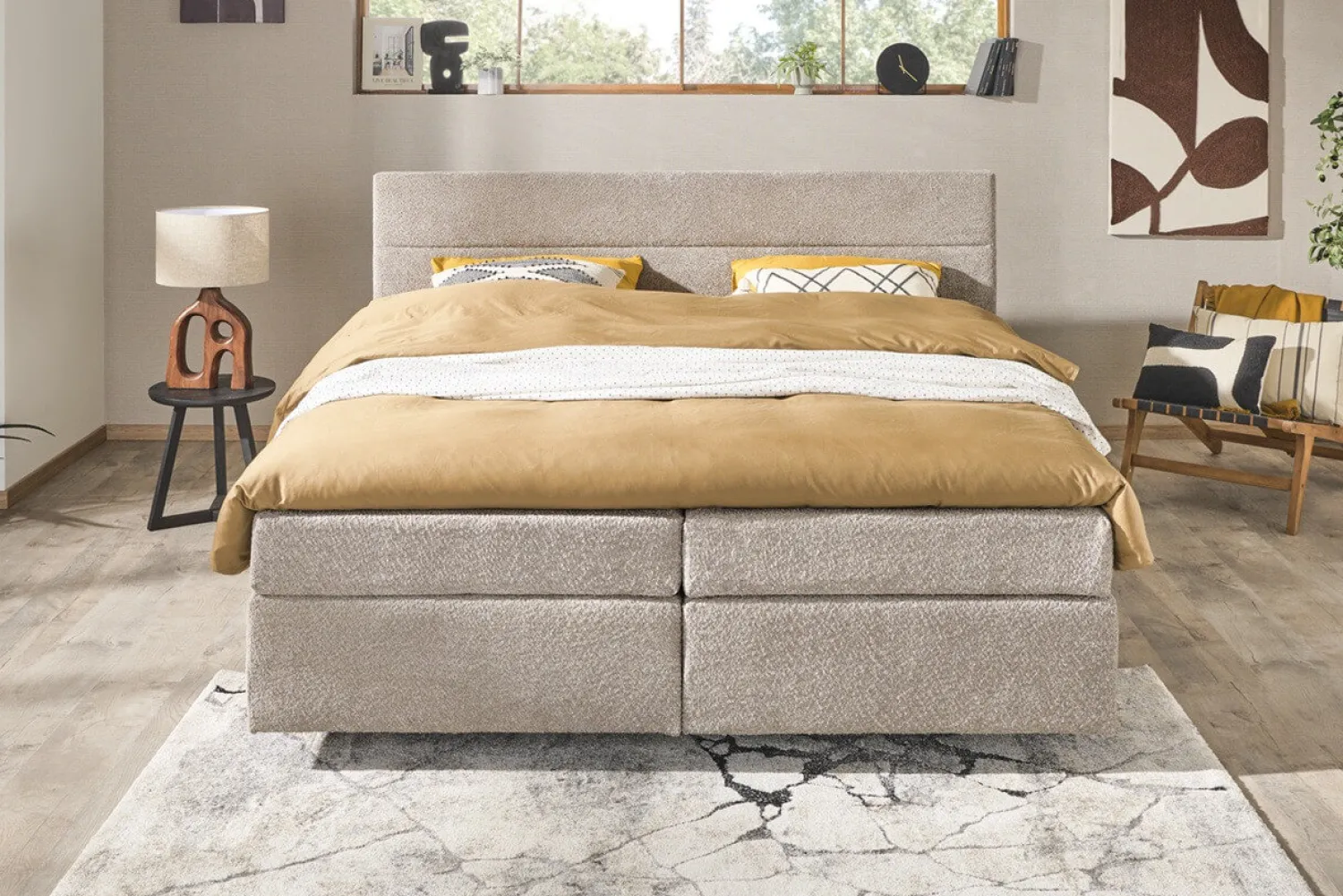 Woonsquare Sunrise boxspring greige Sale