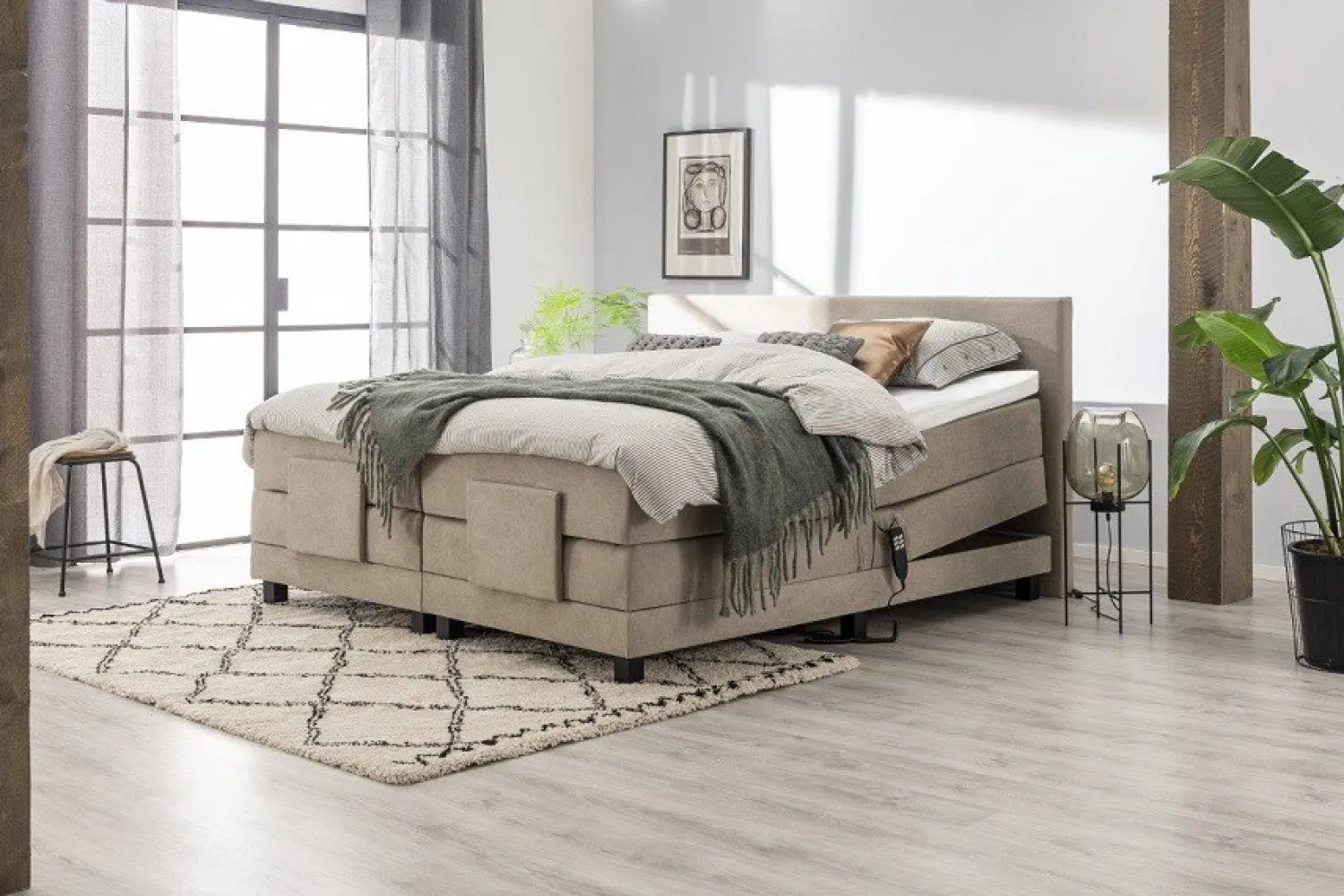 Woonsquare Veneto boxspring taupe New