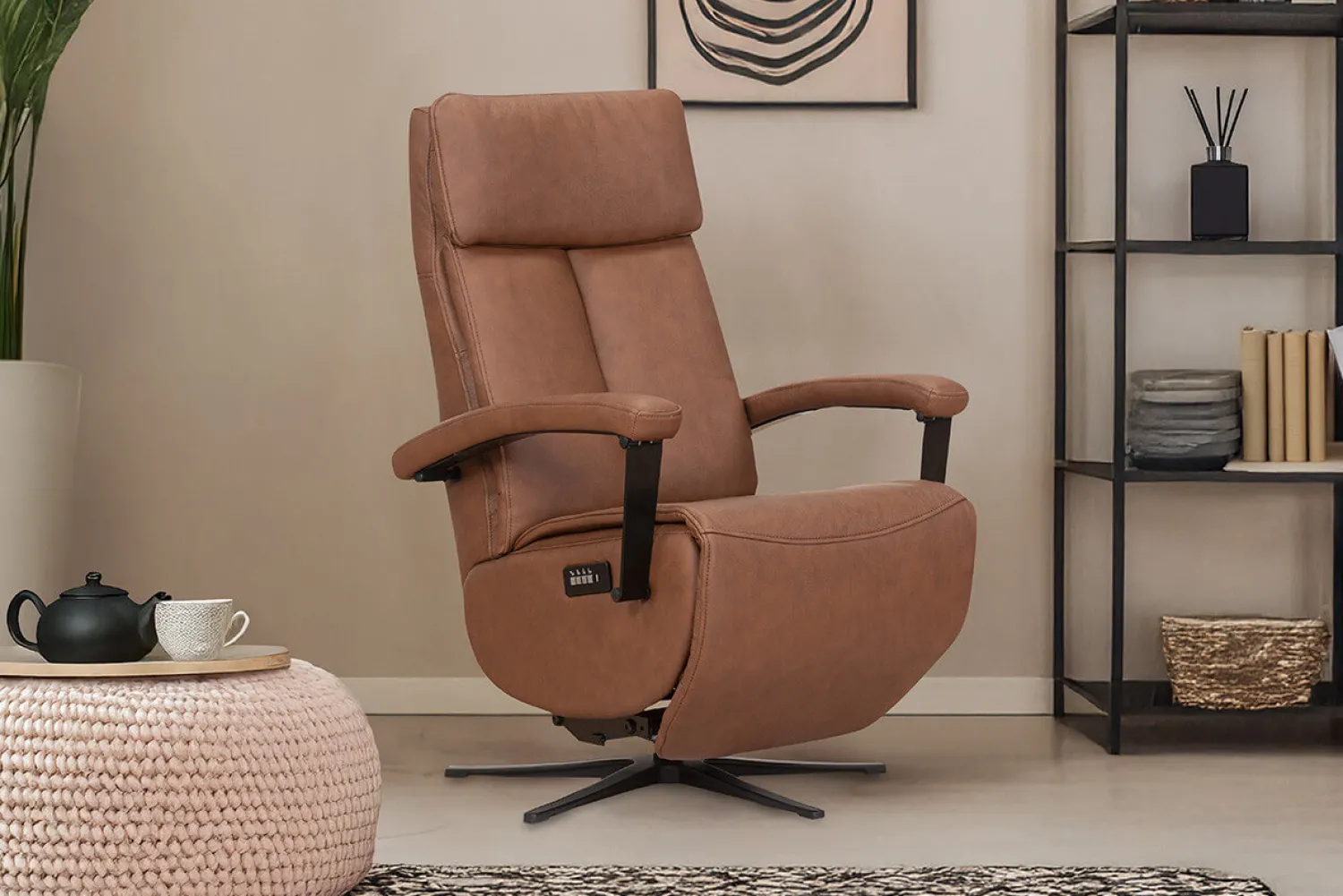 Woonsquare Venezia relaxfauteuil sta-op New